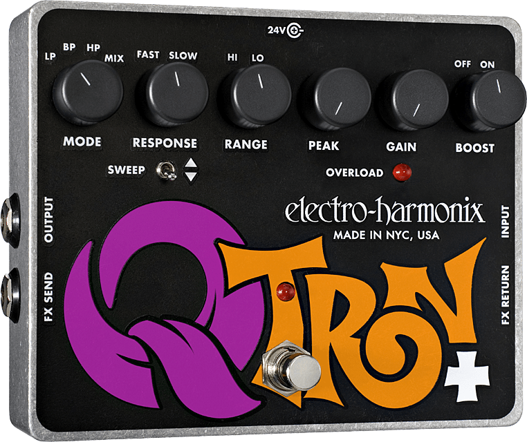 Electro-Harmonix Q-Tron Plus Envelope Filter with Effects Loop