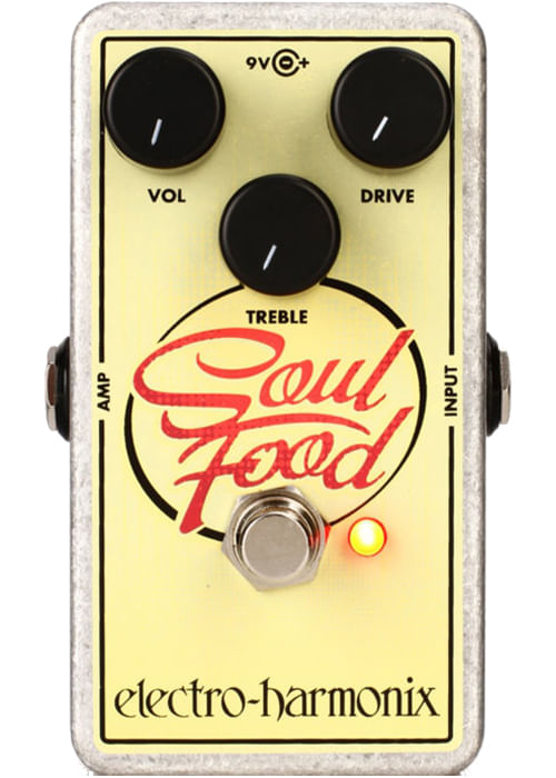 Electro-Harmonix Soul Food Transparent Overdrive Pedal - Cosmo Music |  Canada's #1 Music Store - Shop, Rent, Repair