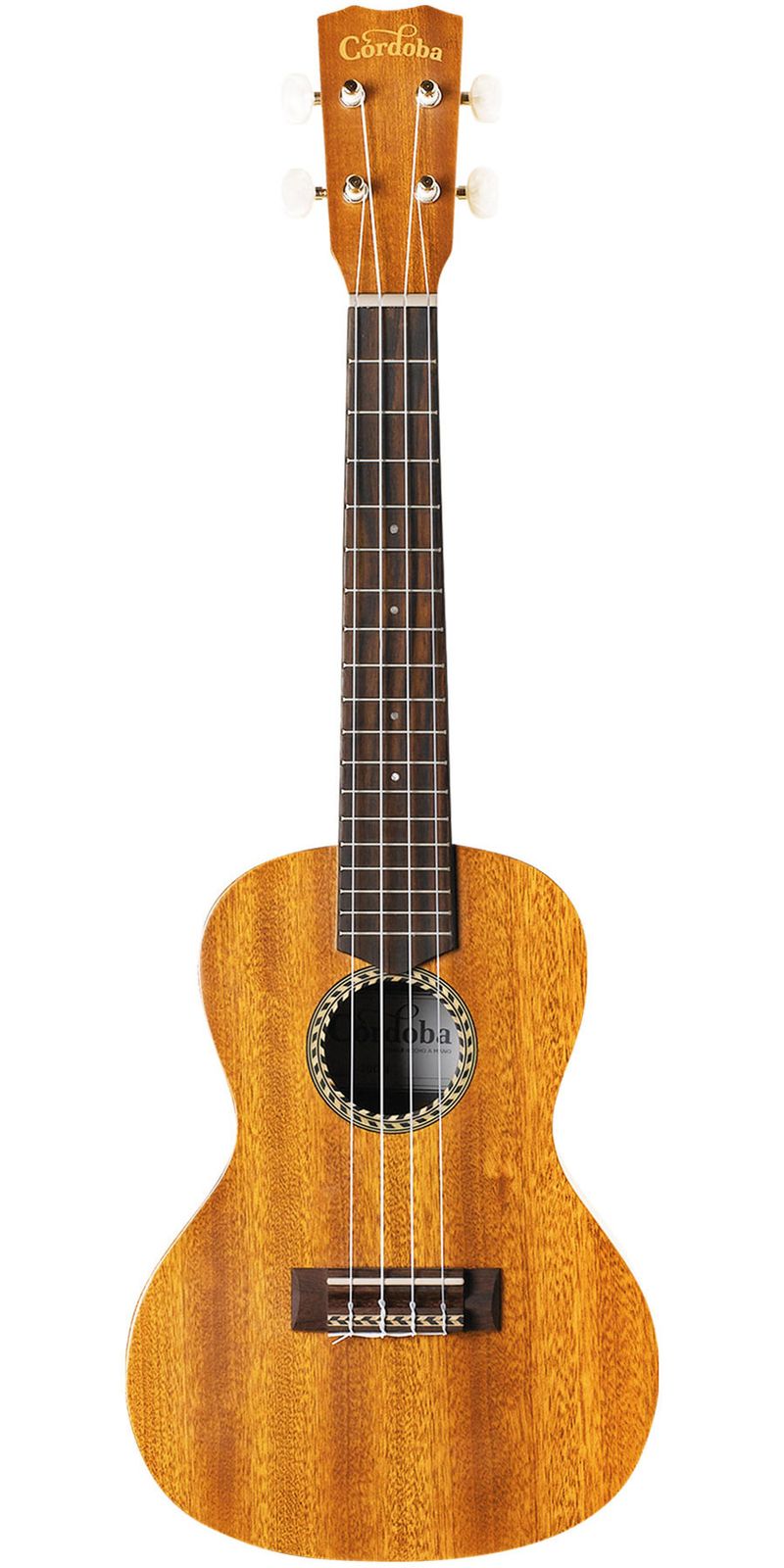 Cordoba 20CM Concert Ukulele - Herringbone - Cosmo Music