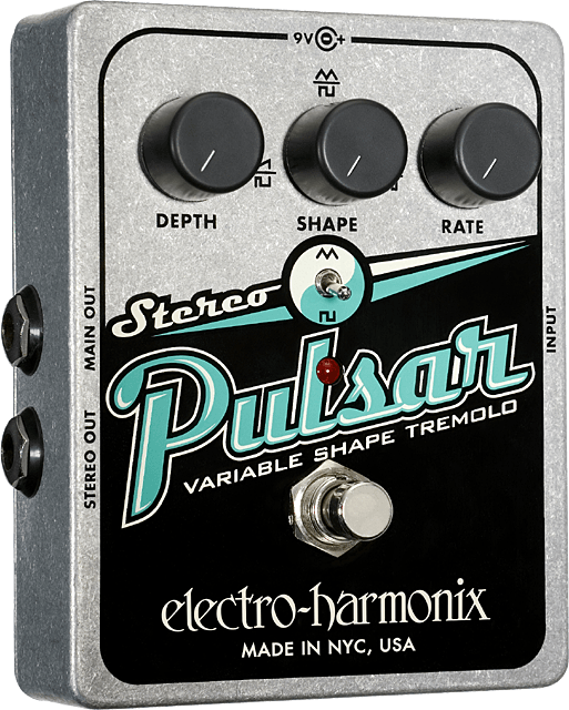 Electro-Harmonix Stereo Pulsar Variable Shape Analog Tremolo