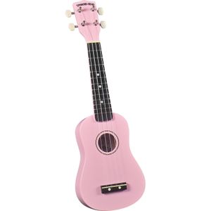 Diamond Head Rainbow Soprano Ukulele - Pink