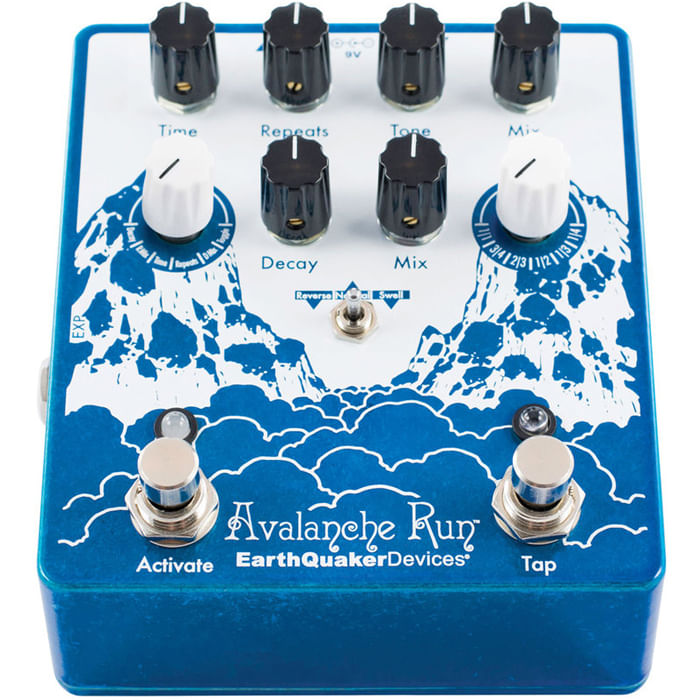 EarthQuaker Avalanche Run V2 Reverb/Delay Pedal - Cosmo Music | Canada's #1  Music Store - Shop, Rent, Repair