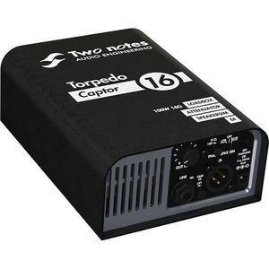 Two Notes Torpedo Captor Reactive Loadbox DI/Attenuator - 16 Ohm