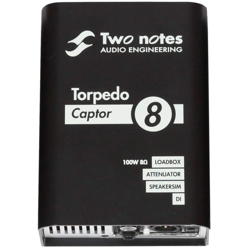 Two Notes Torpedo Captor Reactive Loadbox DI/Attenuator - 8 Ohm 