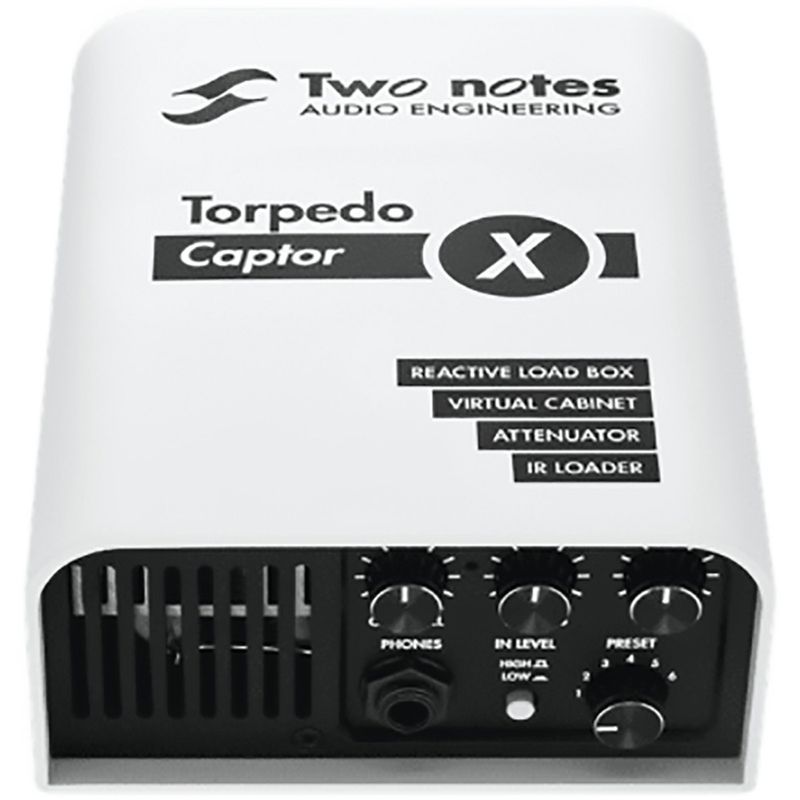 Two Notes Torpedo Captor X Reactive Loadbox DI/Attenuator - 8 Ohm 