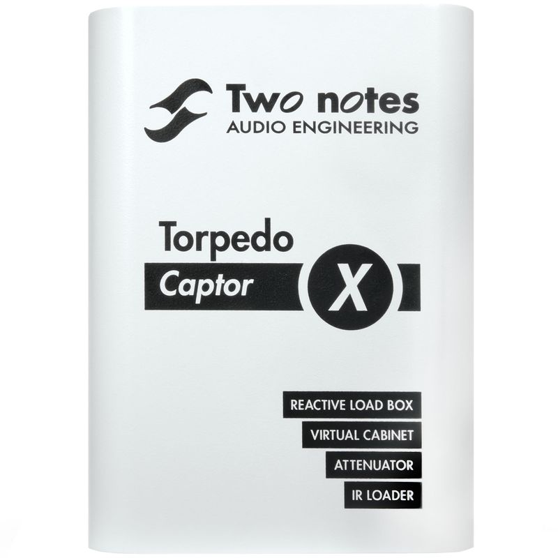 Two Notes Torpedo Captor X Reactive Loadbox DI/Attenuator - 16 Ohm