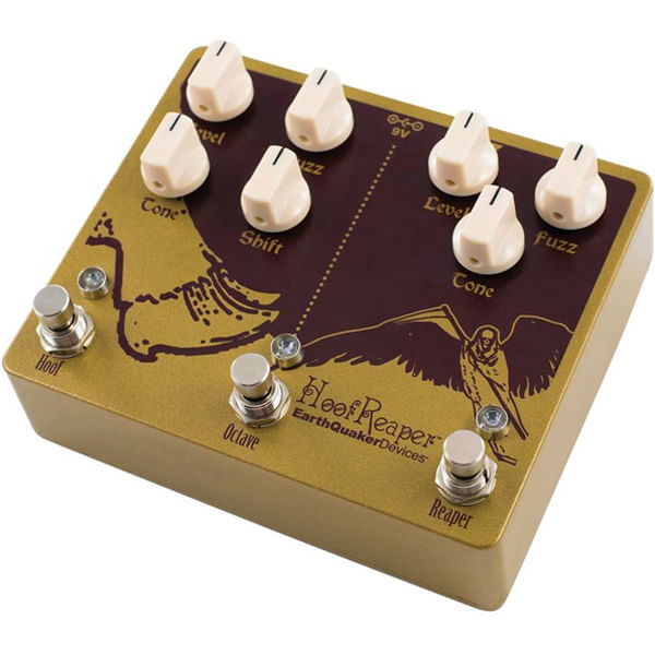 EarthQuaker Hoof Reaper V2 Double Fuzz Pedal - Cosmo Music