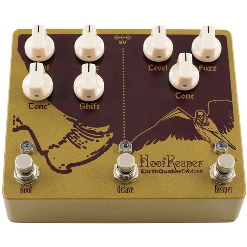 EarthQuaker Hoof Reaper V2 Double Fuzz Pedal - Cosmo Music