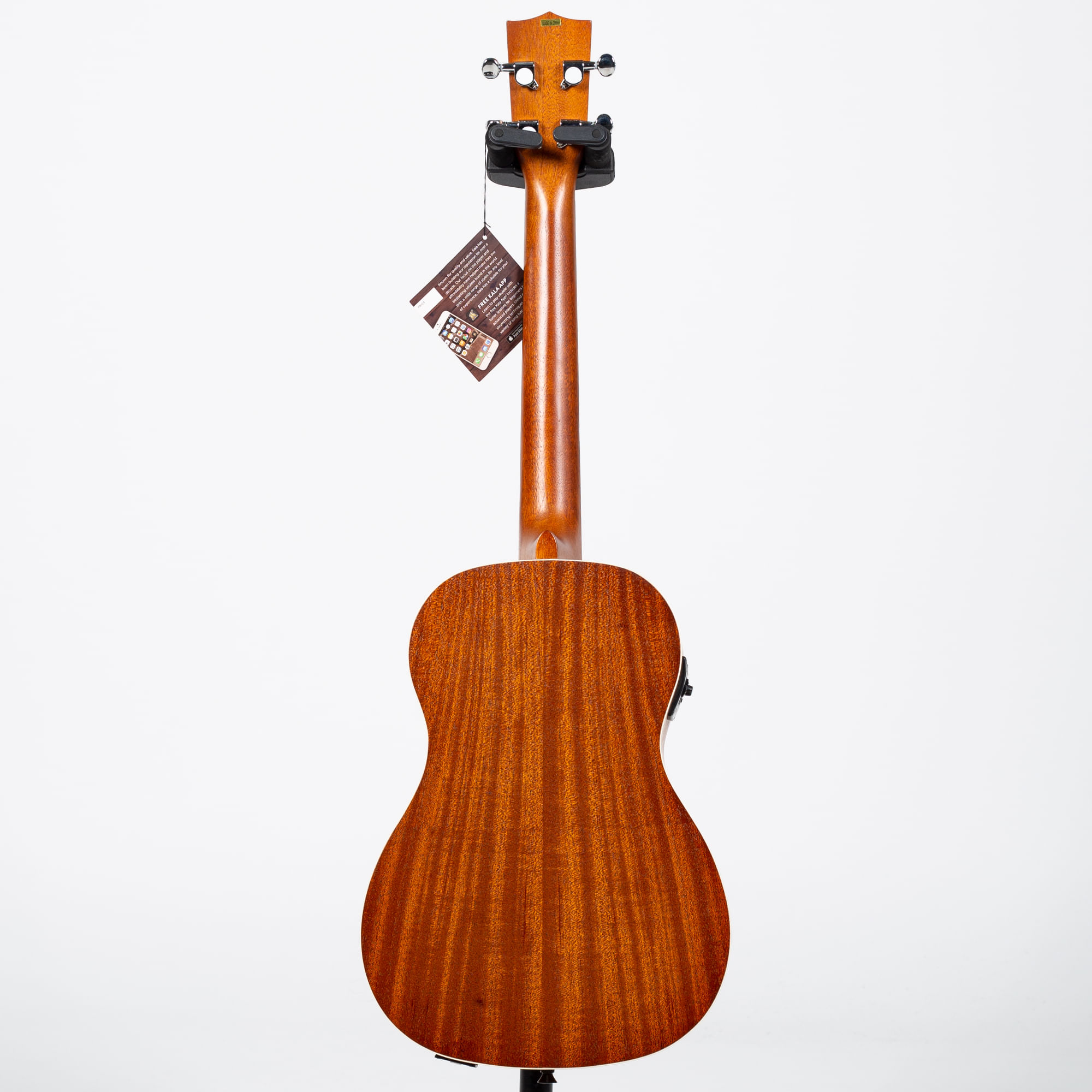 Kala Satin Mahogany Baritone Acoustic-Electric Ukulele - Cosmo Music