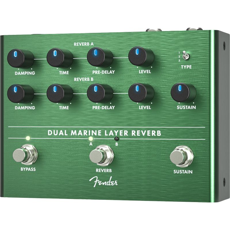 Fender Dual Marine Layer Reverb Pedal - Cosmo Music