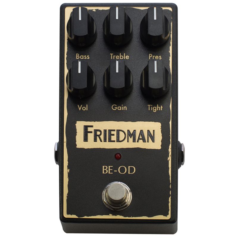 Friedman BE-OD Overdrive Pedal - Cosmo Music