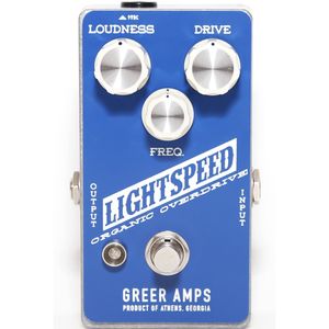 Greer Amps Lightspeed Organic Overdrive Pedal