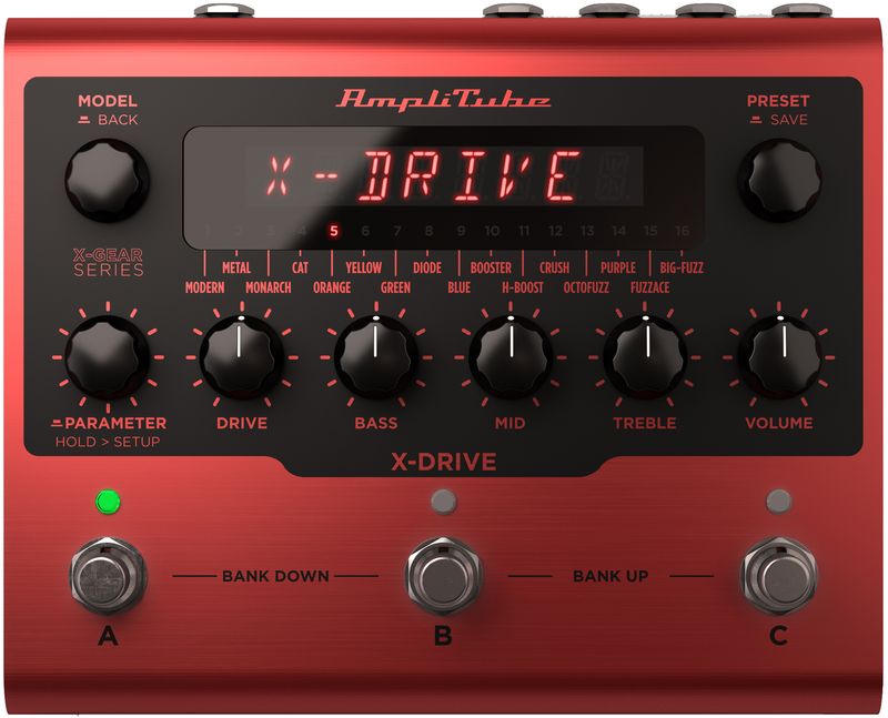 IK Multimedia AmpliTube X-Drive Distortion Pedal