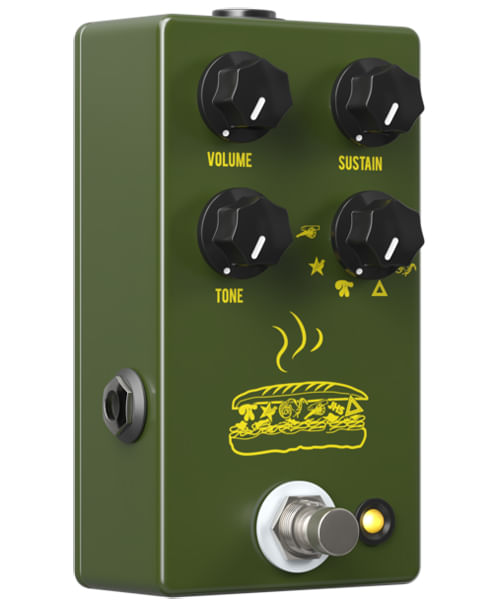 JHS Muffuletta Fuzz Pedal - Army Green - Cosmo Music