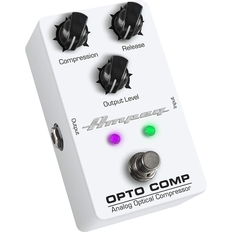 Ampeg Opto Comp Analog Optical Compressor Pedal - Cosmo Music