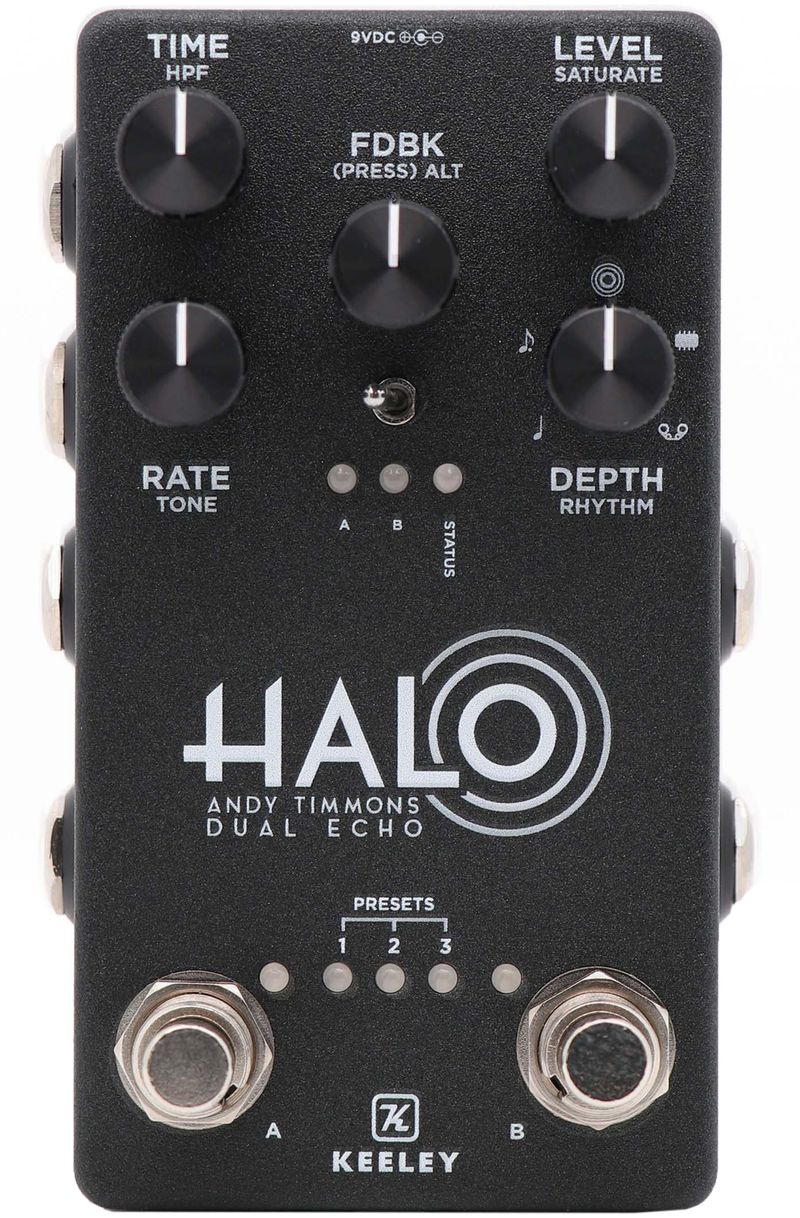 Keeley Halo Andy Timmons Signature Dual Echo Pedal - Cosmo Music
