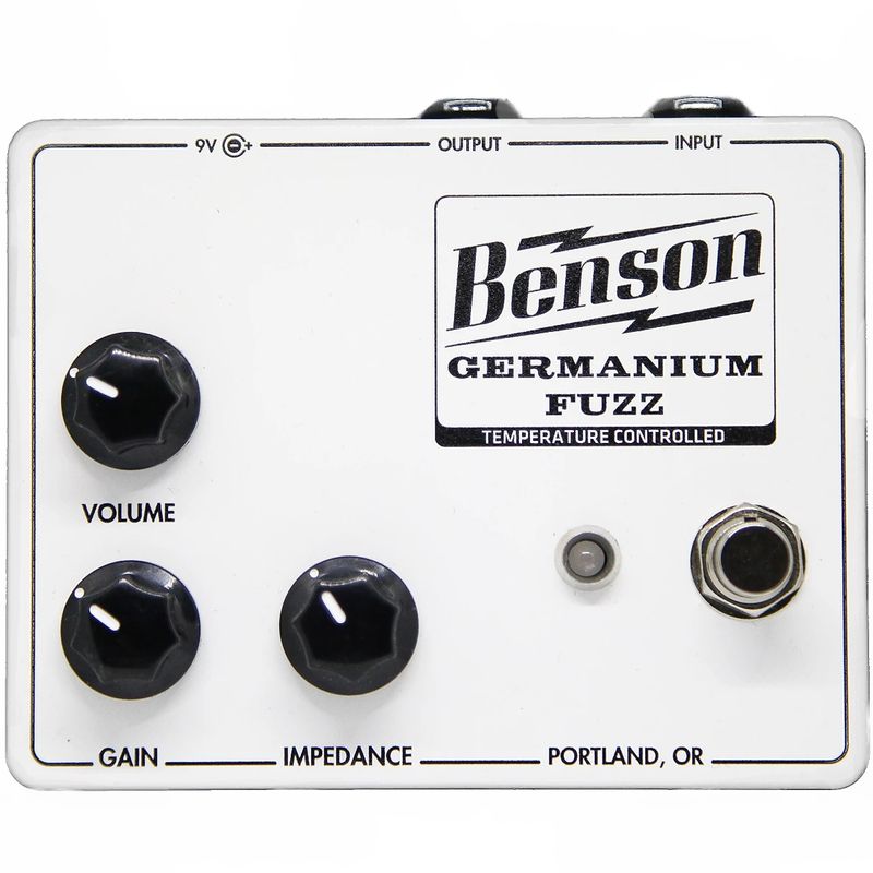 Benson Amps Germanium Fuzz Pedal - Solar White - Cosmo Music