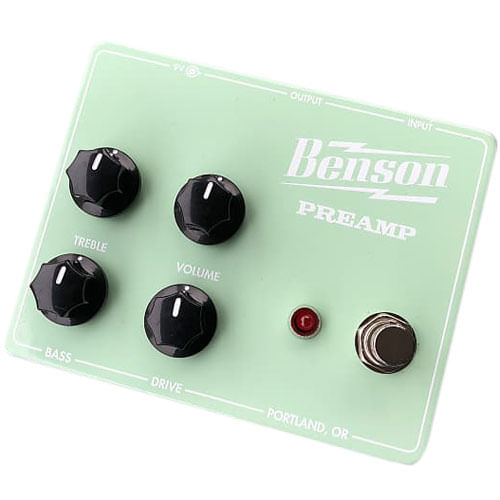 Benson Amp Limited Preamp Pedal - Seafoam Green
