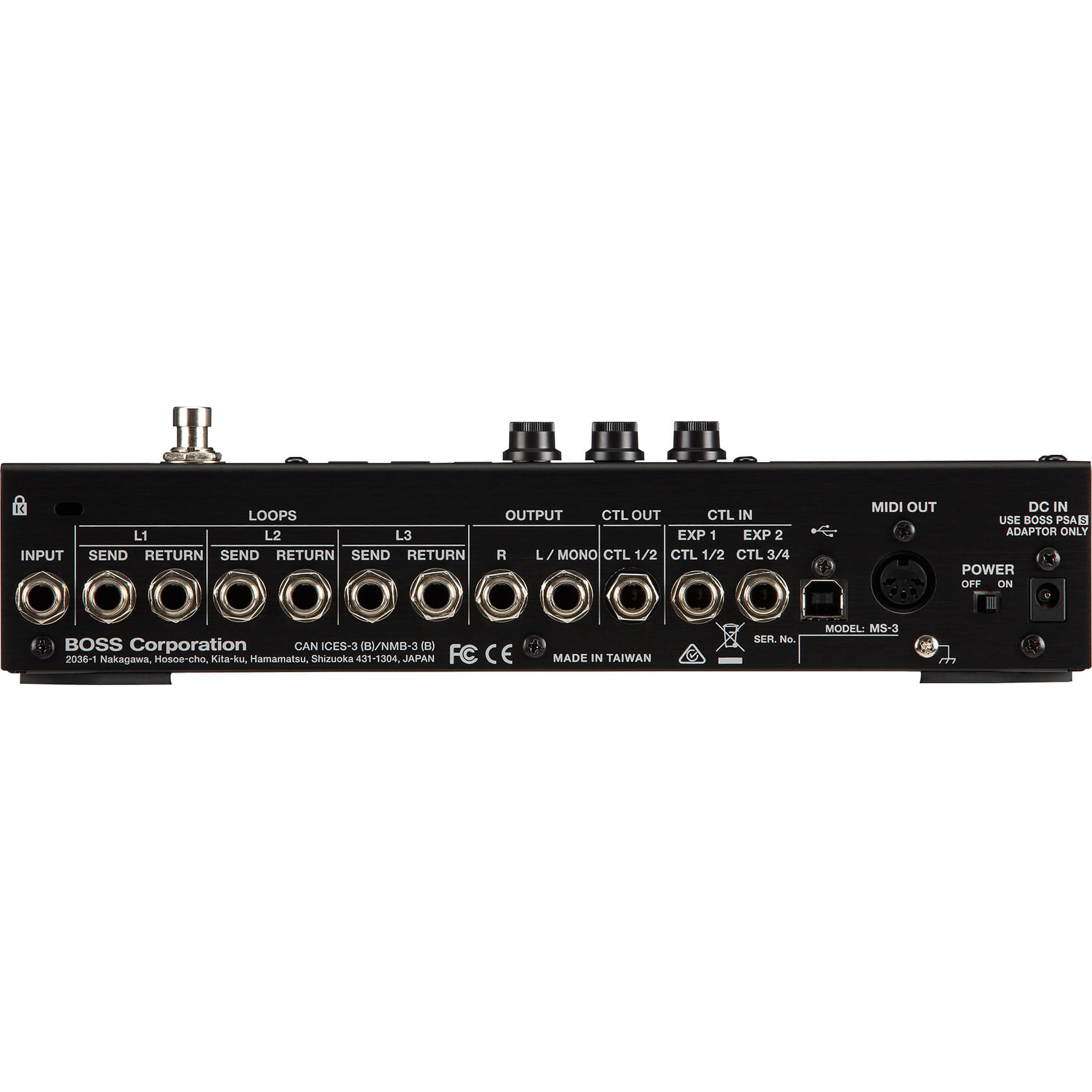 BOSS MS-3 Multi-Effects Switcher - Cosmo Music | Canada's #1 Music Store -  Shop, Rent, Repair