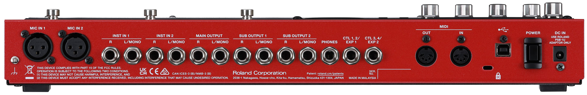 Boss RC-600 Loop Station Pedal - Cosmo Music