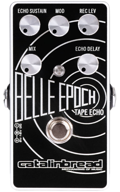 Catalinbread Belle Epoch Pedal - Black/Silver