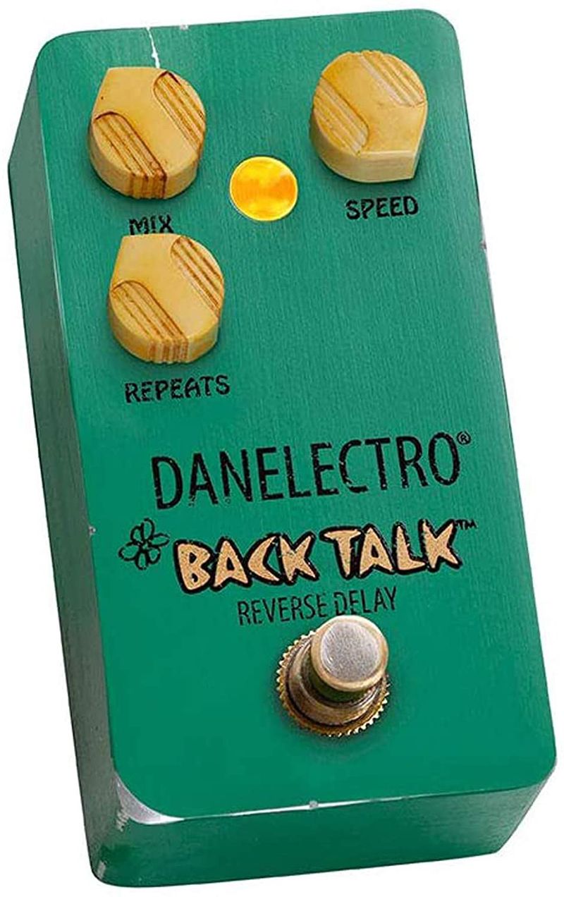 Pedal　Reverse　Back　Danelectro　Cosmo　BAC-1　Talk　Delay　Music