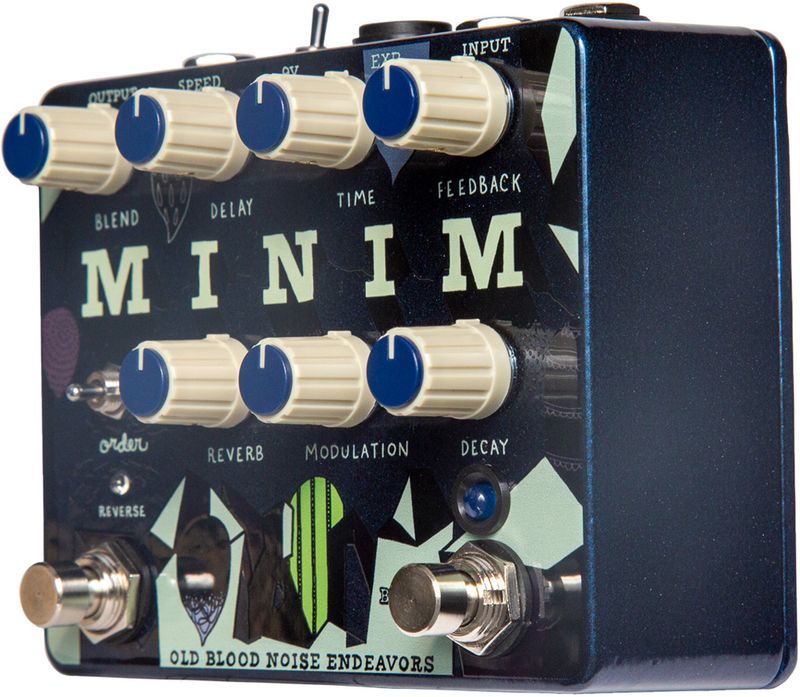 Old Blood Noise Endeavors Minim Reverb Delay and Reverse Pedal