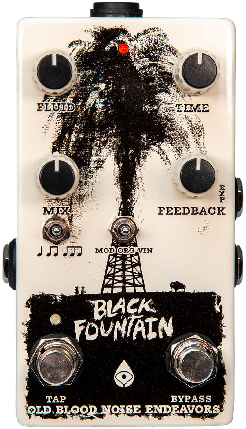 Old Blood Noise Endeavors Black Fountain V3 and Tap Tempo Pedal