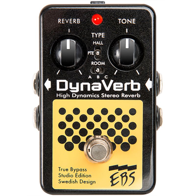 EBS DynaVerb Studio Edition Pedal - Cosmo Music