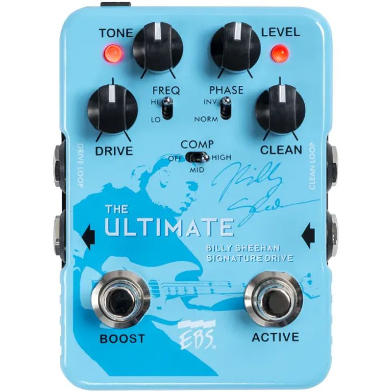 EBS Billy Sheehan Ultimate Signature Drive Pedal - Cosmo Music