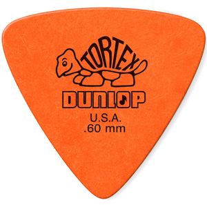Jim Dunlop Tortex Triangle Picks - .60 mm, 6 Pack