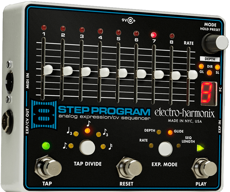 Electro-Harmonix 8 Step Program Analog Expression/CV Sequencer