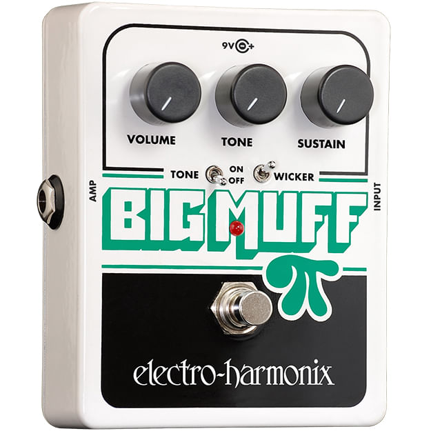 Electro-Harmonix Big Muff Pi with Tone Wicker Fuzz Pedal