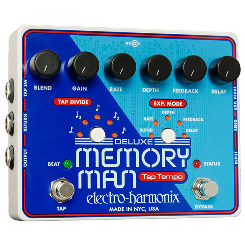 Electro-Harmonix Deluxe Memory Man with Tap Tempo - Cosmo Music