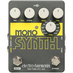 Electro-Harmonix Guitar Mono Synth Pedal