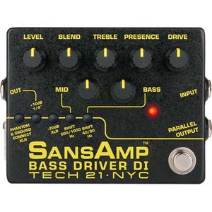 Tech 21 SansAmp Bass Driver Pedal - Version 2