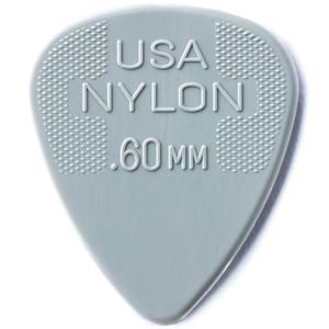 Dunlop Nylon Guitar Picks - Standard, .60mm, 12 Pack