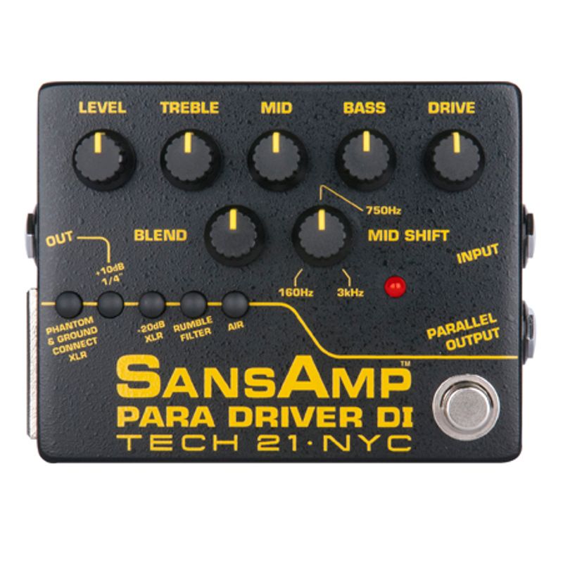 Tech 21 SansAmp Para Driver DI Pedal - Version 2