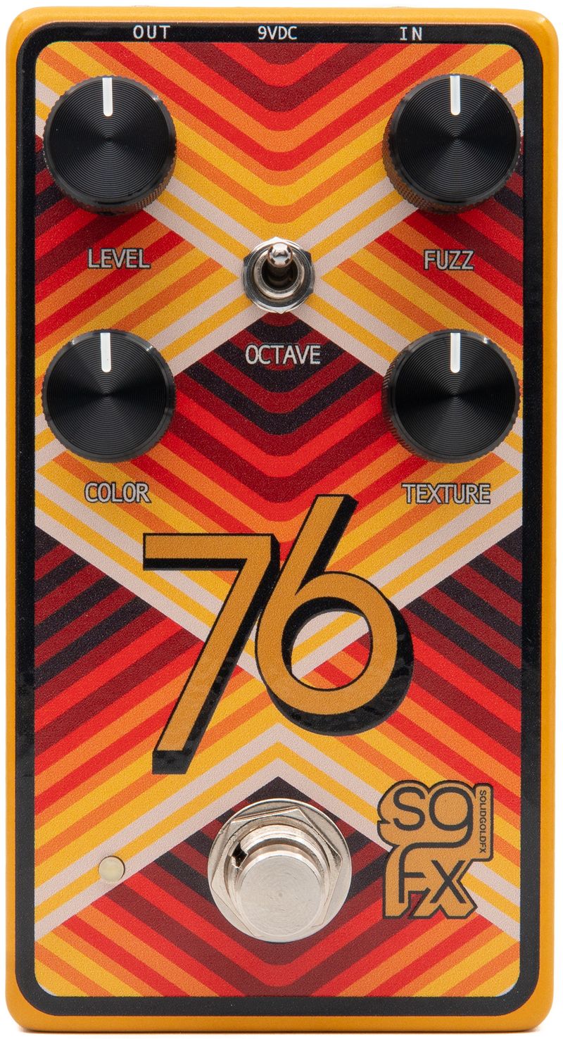 SolidGoldFX 76 MKII Octave Fuzz Pedal