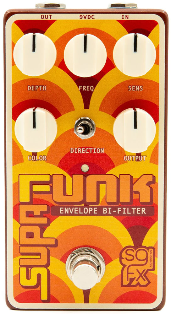 SolidGoldFX Supa Funk Envelope Bi-Filter Pedal - Cosmo Music | Canada's #1  Music Store - Shop, Rent, Repair