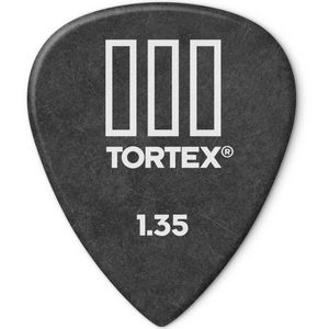 Jim Dunlop Tortex III Picks - 1.35 mm, 12 Pack