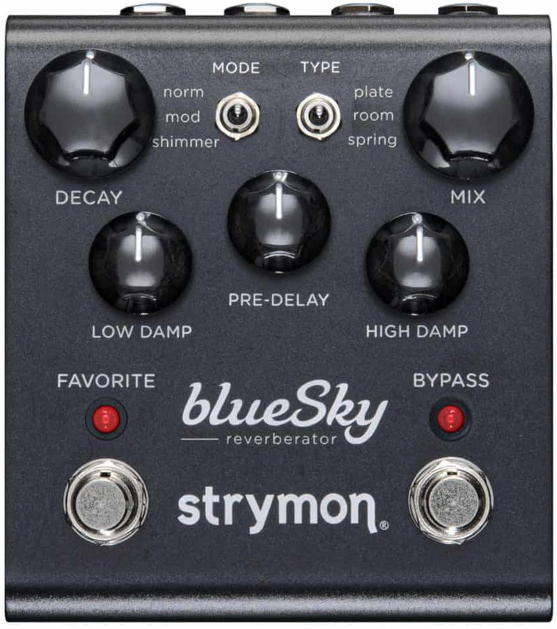 Strymon BlueSky Reverberator Pedal - Midnight Edition