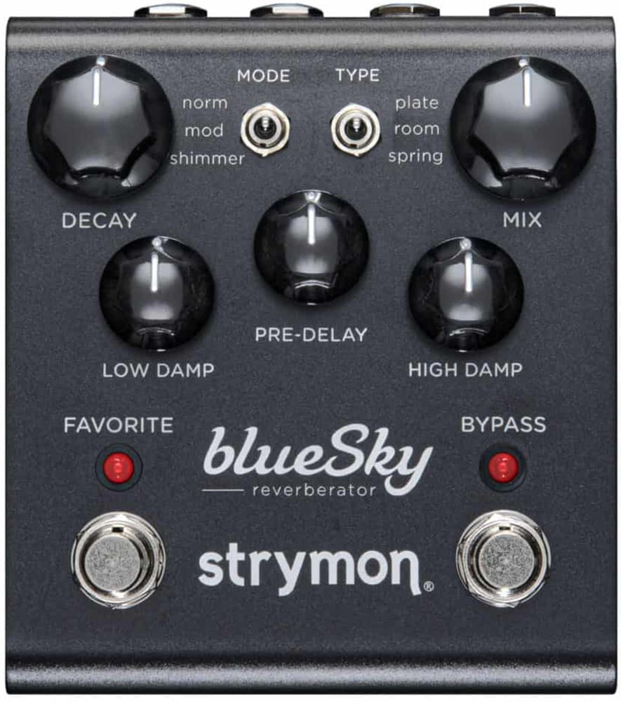 Strymon BlueSky Reverberator Pedal - Midnight Edition - Cosmo Music