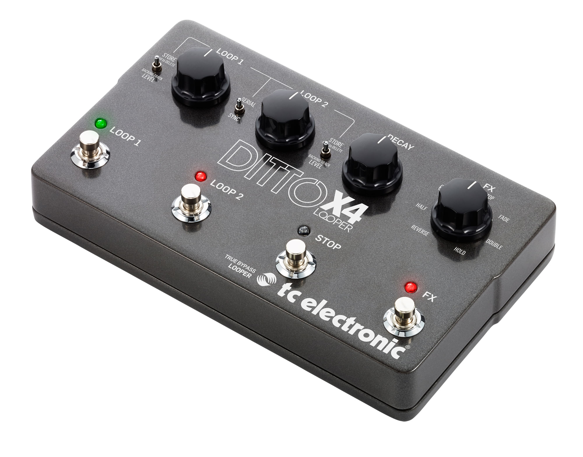 TC Electronic Ditto x4 Looper Pedal - Cosmo Music | Canada's #1 Music Store  - Shop, Rent, Repair