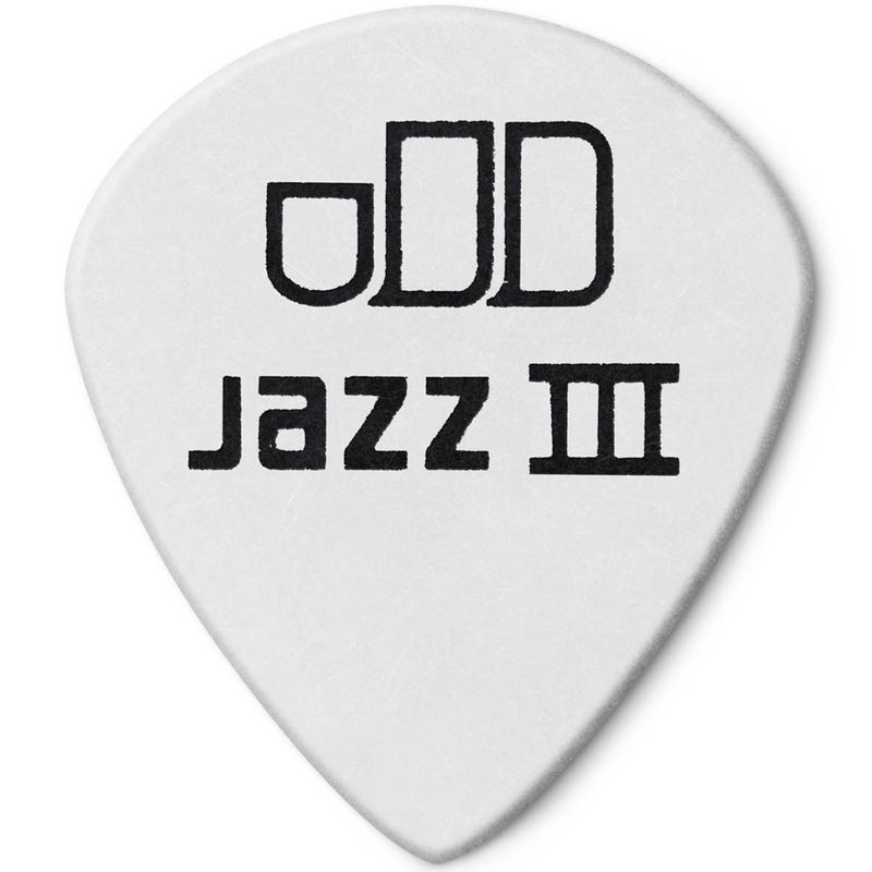 Picks Jim Dunlop 478R1.00 Tortex Jazz III White Refill-7