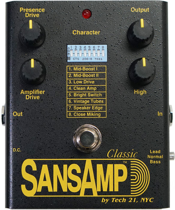 Tech 21 SansAmp Classic Reissue Pedal