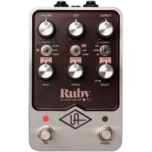 Universal Audio Ruby '63 Top Boost Amp Pedal