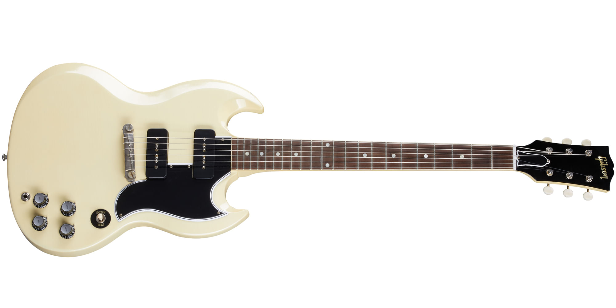 Gibson Custom Shop Murphy Lab 1963 SG Special Electric Guitar - Ultra Light  Aged Classic White