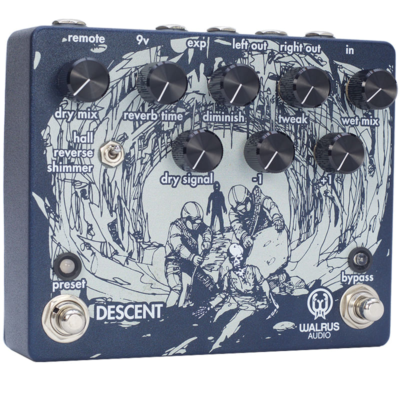 Walrus Audio Descent Reverb Pedal