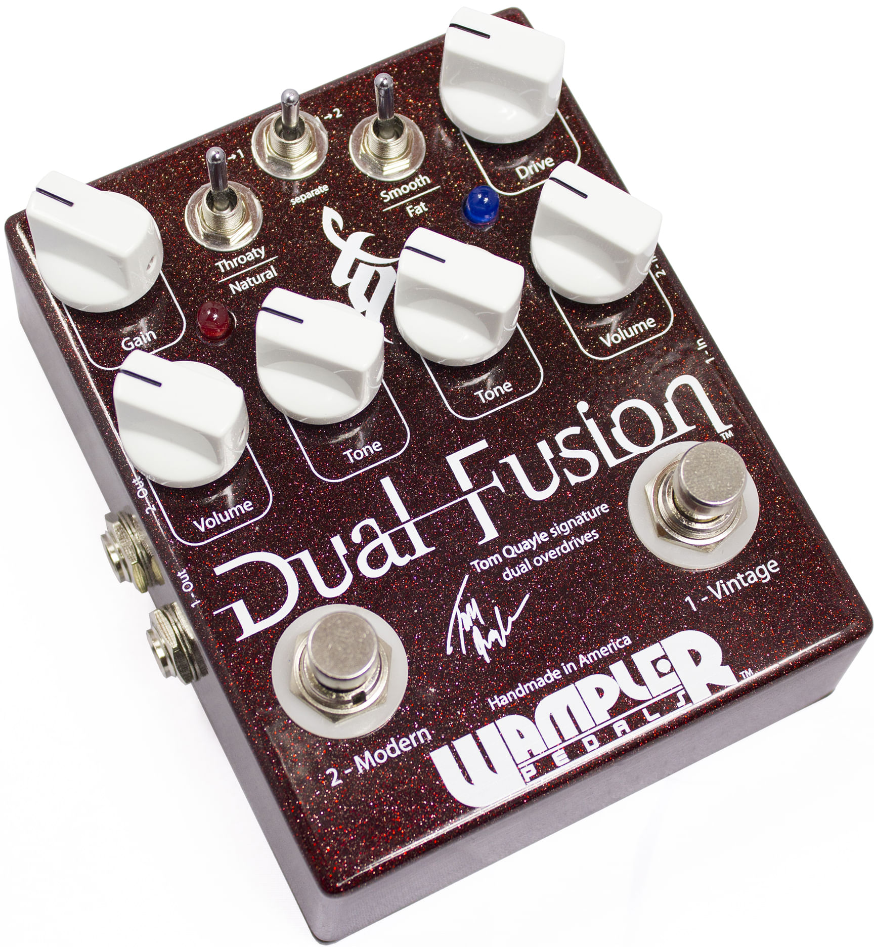 Wampler Tom Quayle Dual Fusion Signature Overdrive Pedal - Cosmo Music |  Canada's #1 Music Store - Shop, Rent, Repair